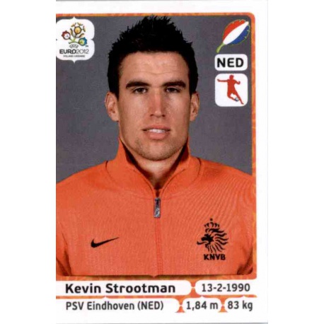 Kevin Strootman Holland 180 Panini Uefa Euro 2012 Poland Ukraine