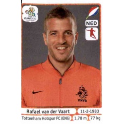 Rafael van der Vaart Holland 181 Panini Uefa Euro 2012 Poland Ukraine
