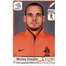 Wesley Sneijder Holland 182 Panini Uefa Euro 2012 Poland Ukraine