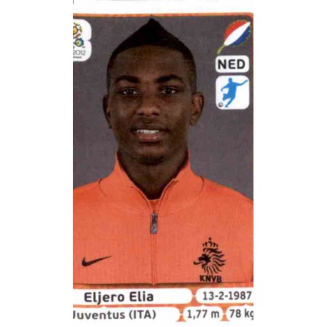 Eljero Elia Holland 185 Panini Uefa Euro 2012 Poland Ukraine