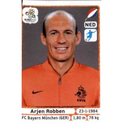 Arjen Robben Holland 186 Panini Uefa Euro 2012 Poland Ukraine