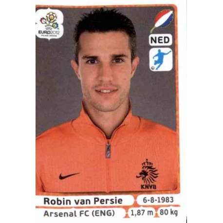 Robin van Persie Holland 189 Panini Uefa Euro 2012 Poland Ukraine