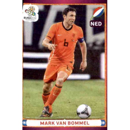 Mark van Bommel In Action Holland 191 Panini Uefa Euro 2012 Poland Ukraine