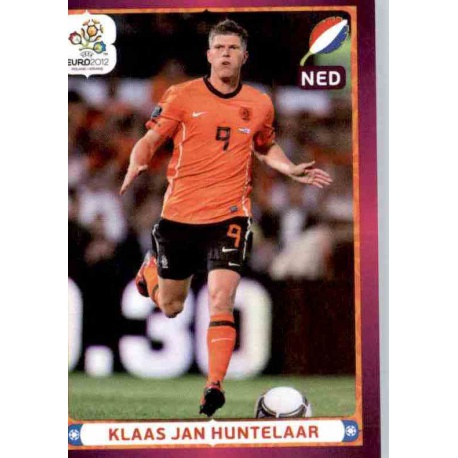 Klaas Jan Huntelaar In Action Holland 193 Panini Uefa Euro 2012 Poland Ukraine