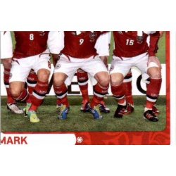 Team Photo 4 Denmark 199 Panini Uefa Euro 2012 Poland Ukraine