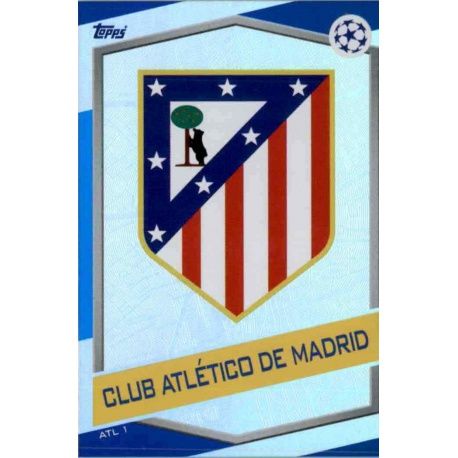 Escudo Atlético Madrid ATL1 Match Attax Champions 2016-17