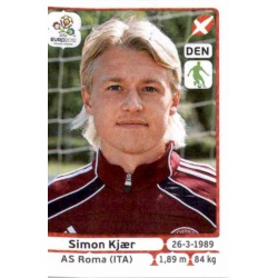 Simon Kjaer Denmark 203 Panini Uefa Euro 2012 Poland Ukraine