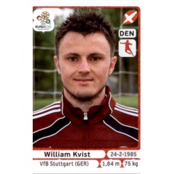 William Kvist Denmark 209 Panini Uefa Euro 2012 Poland Ukraine