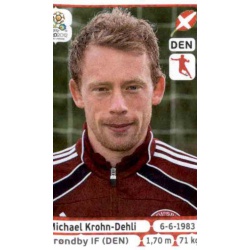 Michael Krohn-Dehli Denmark 214 Panini Uefa Euro 2012 Poland Ukraine