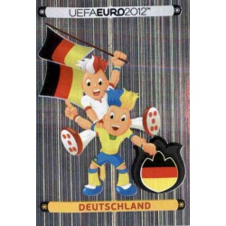 Mascot Germany 223 Panini Uefa Euro 2012 Poland Ukraine