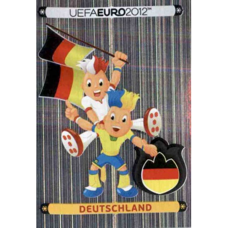 Mascota Germany 223 Panini Uefa Euro 2012 Poland Ukraine