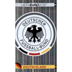 Escudo Germany 224 Panini Uefa Euro 2012 Poland Ukraine