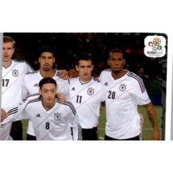 Team Photo 2 Germany 226 Panini Uefa Euro 2012 Poland Ukraine