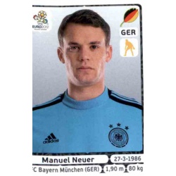 Manuel Neuer Germany 229 Panini Uefa Euro 2012 Poland Ukraine