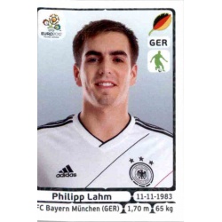Philipp Lahm Germany 231 Panini Uefa Euro 2012 Poland Ukraine