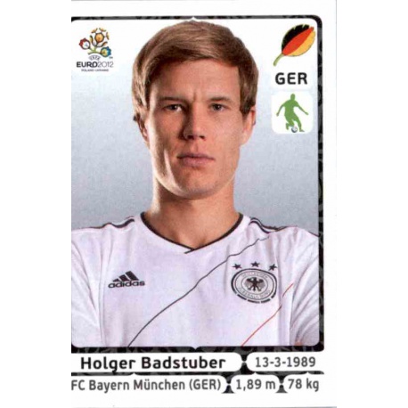 Holger Badstuber Germany 232 Panini Uefa Euro 2012 Poland Ukraine