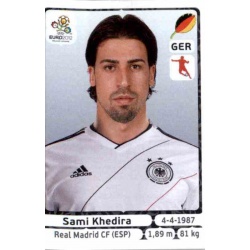 Sami Khedira Germany 238 Panini Uefa Euro 2012 Poland Ukraine