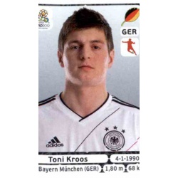 Toni Kroos Germany 240 Panini Uefa Euro 2012 Poland Ukraine