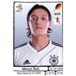 Mesut Özil Germany 241 Panini Uefa Euro 2012 Poland Ukraine