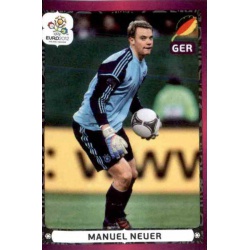 Manuel Neuer In Action Germany 249 Panini Uefa Euro 2012 Poland Ukraine