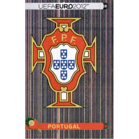 Escudo Portugal 253 Panini Uefa Euro 2012 Poland Ukraine