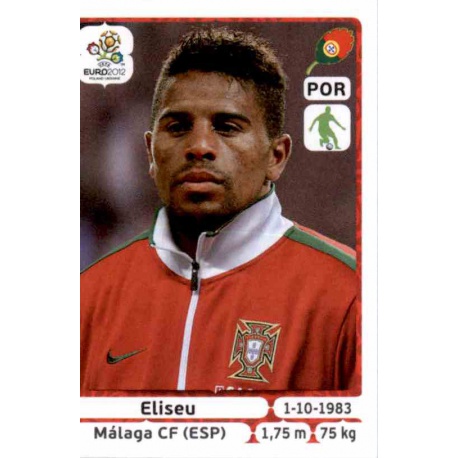 Eliseu Portugal 265 Panini Uefa Euro 2012 Poland Ukraine