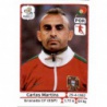 Carlos Martins Portugal 268 Panini Uefa Euro 2012 Poland Ukraine