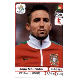 Joao Moutinho Portugal 269 Panini Uefa Euro 2012 Poland Ukraine