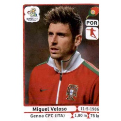 Miguel Veloso Portugal 270 Panini Uefa Euro 2012 Poland Ukraine