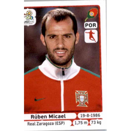 Ruben Micael Portugal 271 Panini Uefa Euro 2012 Poland Ukraine