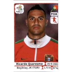 Ricardo Quaresma Portugal 273 Panini Uefa Euro 2012 Poland Ukraine