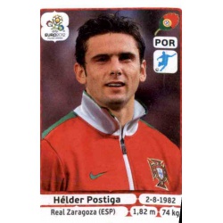 Helder Postiga Portugal 276 Panini Uefa Euro 2012 Poland Ukraine