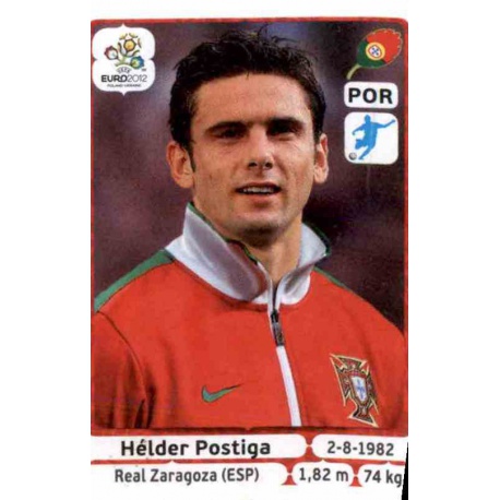 Helder Postiga Portugal 276 Panini Uefa Euro 2012 Poland Ukraine