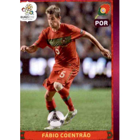 Fabio Coentrao In Action Portugal 278 Panini Uefa Euro 2012 Poland Ukraine