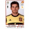 Iker Casillas Spain 287 Panini Uefa Euro 2012 Poland Ukraine