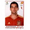 Sergio Busquets Spain 295 Panini Uefa Euro 2012 Poland Ukraine