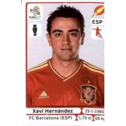 Xavi Hernandez Spain 296 Panini Uefa Euro 2012 Poland Ukraine