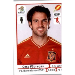 Xabi Alonso Spain 297 Panini Uefa Euro 2012 Poland Ukraine