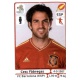 Cesc Fabregas Spain 298 Panini Uefa Euro 2012 Poland Ukraine