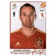Andres Iniesta Spain 299 Panini Uefa Euro 2012 Poland Ukraine