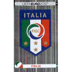 Escudo Italy 311 Panini Uefa Euro 2012 Poland Ukraine