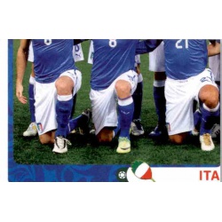 Team Photo 3 Italy 314 Panini Uefa Euro 2012 Poland Ukraine