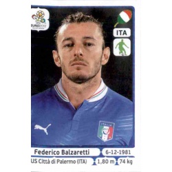 Federico Balzaretti Italy 321 Panini Uefa Euro 2012 Poland Ukraine