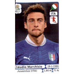 Claudio Marchisio Italy 327 Panini Uefa Euro 2012 Poland Ukraine