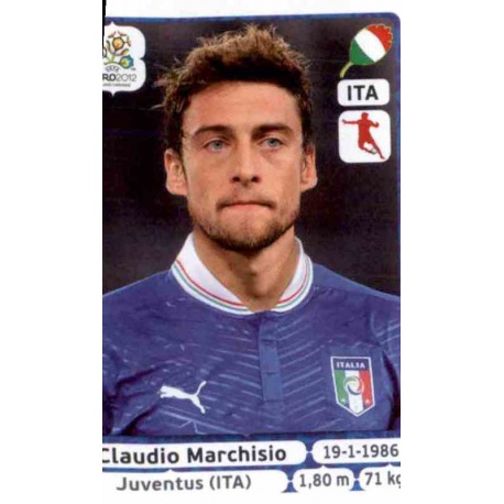 Claudio Marchisio Italy 327 Panini Uefa Euro 2012 Poland Ukraine