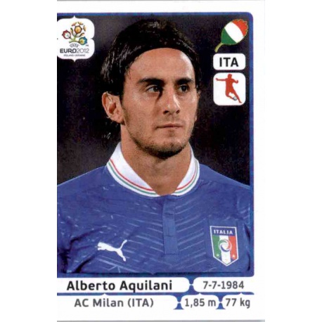 Alberto Aquilani Italy 329 Panini Uefa Euro 2012 Poland Ukraine
