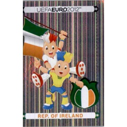 Mascot Republic of Ireland 339 Panini Uefa Euro 2012 Poland Ukraine