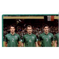 Team Photo 1 Republic of Ireland 341 Panini Uefa Euro 2012 Poland Ukraine