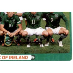 Team Photo 4 Republic of Ireland 344 Panini Uefa Euro 2012 Poland Ukraine
