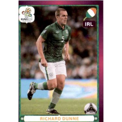 Richard Dunne In Action Republic of Ireland 365 Panini Uefa Euro 2012 Poland Ukraine